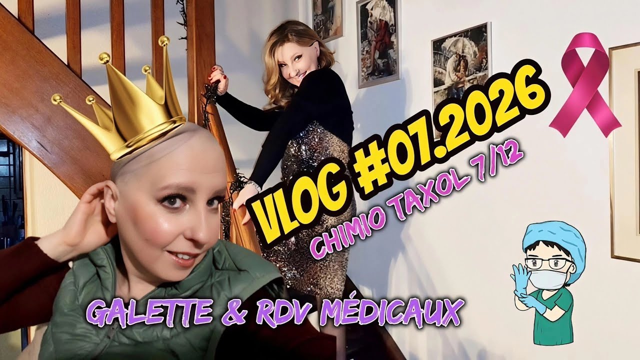 VLOG #07.2026 | Maquillages, Sortie Galette & RDV Médicaux – Journée Vraie Vie