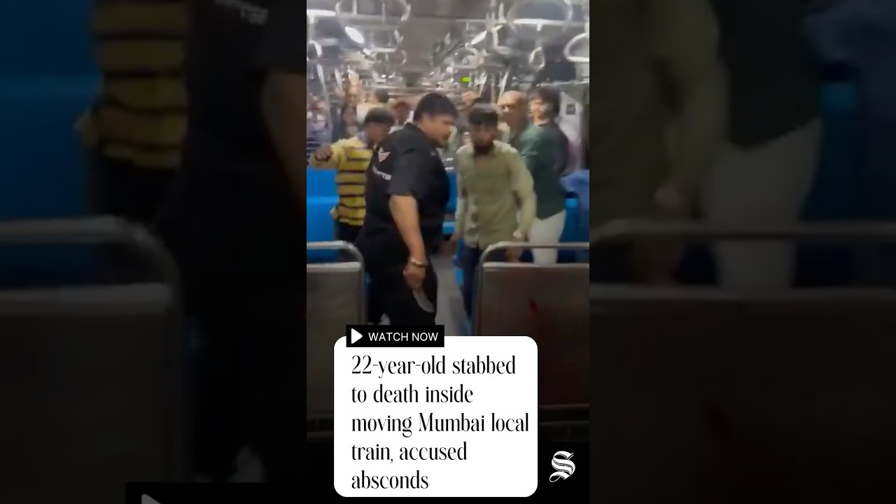 22-year-old stabbed to death inside moving Mumbai local train, accused absconds
