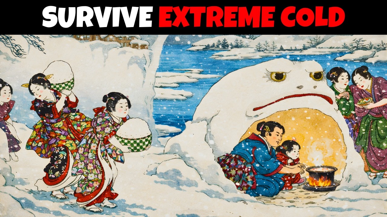 Winter Life in Edo Japan | How Did Ordinary People Survive the Extreme Cold?