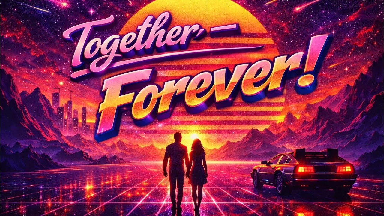 Together - Forever! (Retrowave + Darkwave Musicvideo)