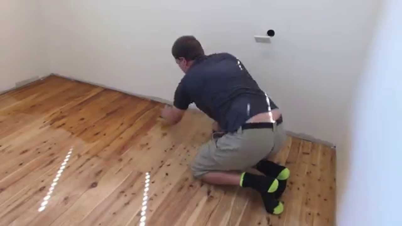Restoring floor only using Festool products