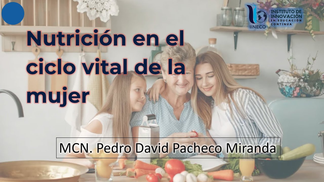 Master class: Nutrición en el ciclo vital de la mujer