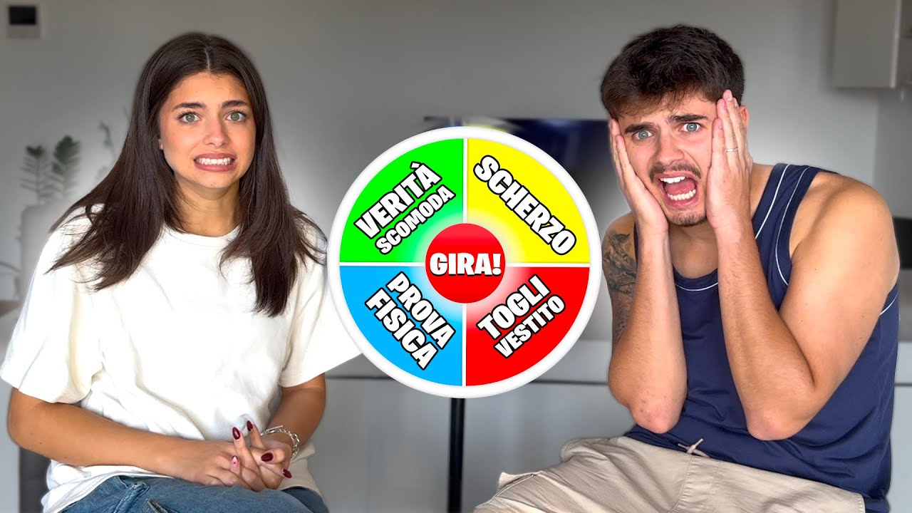 Siamo rimasti NUD1?! 😱 RUOTA DELLA TORTURA CON LA MIA RAGAZZA