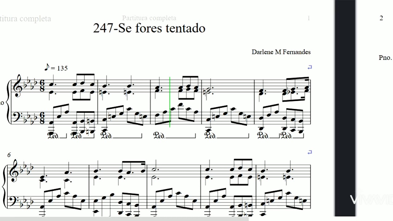 Tutorial do hino 247- Se fores tentado!