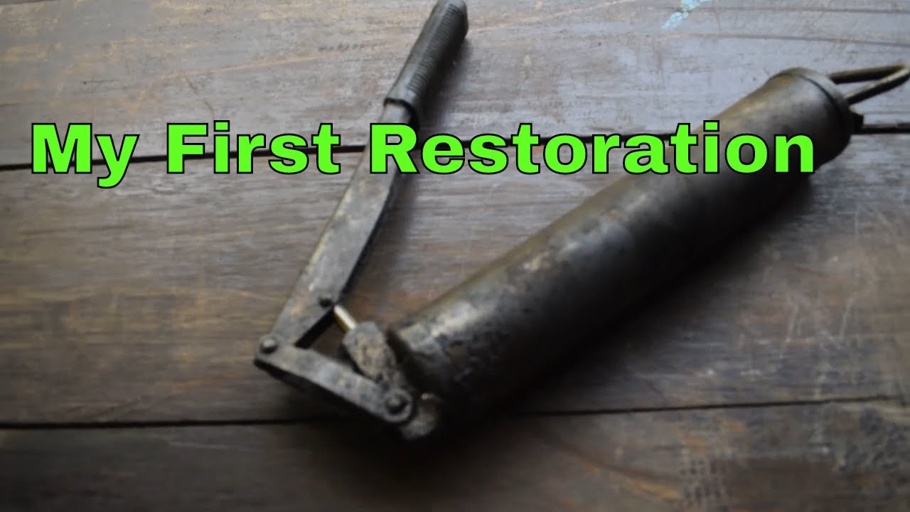 Grease Gun Restoration - restorasi pompa grease