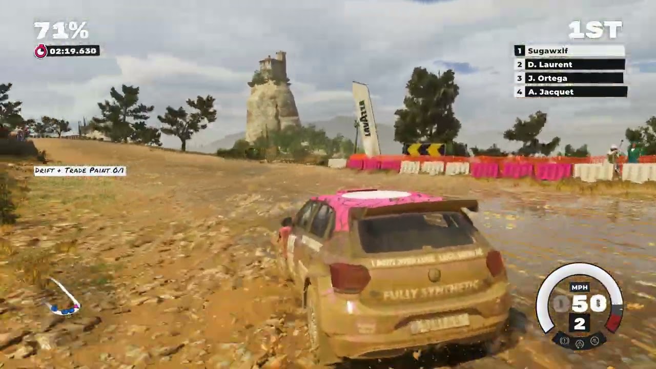 Dirt 5 test run new laptop