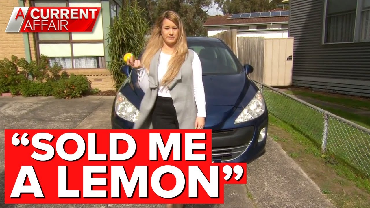 Fury after car customers “stuck with a lemon” | A Current Affair