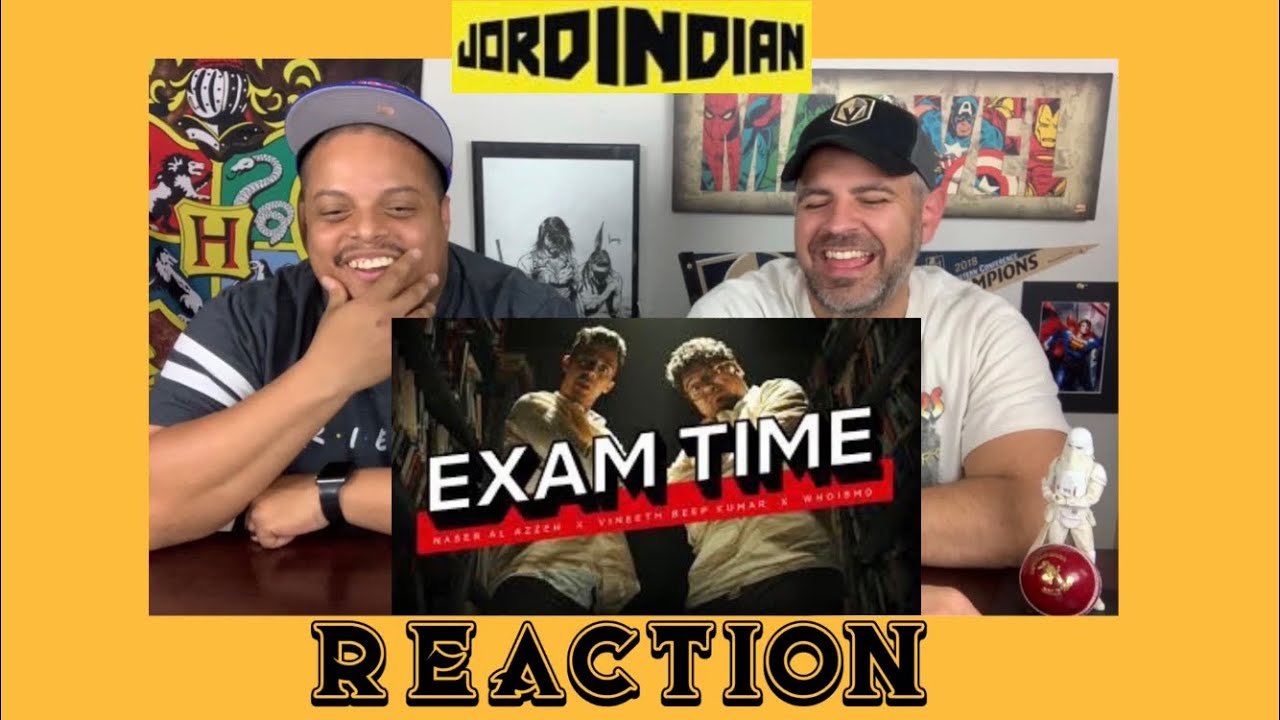 Jordindian - Exam Time | Music Video Reaction