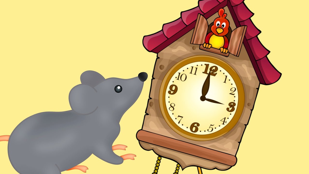 Hickory Dickory Dock - Kids Songs And Nursery Rhymes - MiniBubbles
