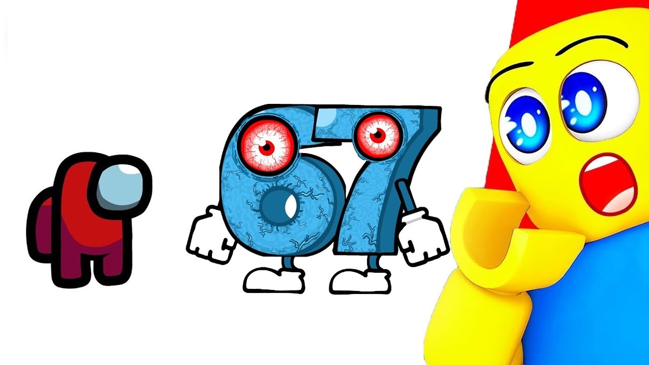 AMONG US vs 67 BRAINROT