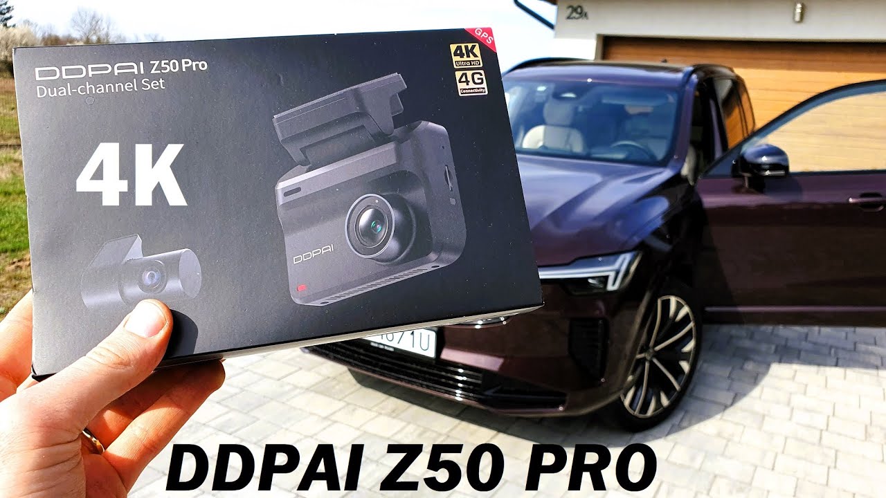 DDPAI Z50 Pro 4K - kamera samochodowa 4G Wi-Fi 6 TEST PL/ENG