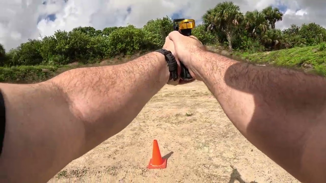 My 1st Steel Challenge match. Ruger 22/45 