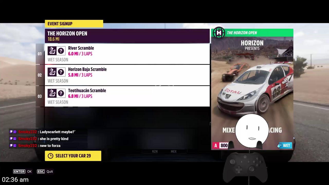 Opens Tonight (Forza Horizon 5)