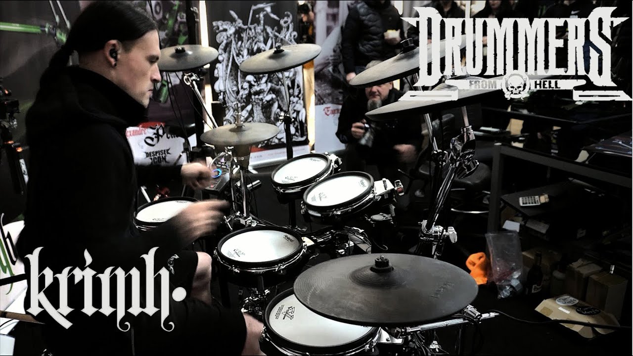 Kerim „KRIMH” Lechner. SEPTICFLESH-Coming Storm. Live at Drumzilla Fest 2023. Italy (Drum Cam)