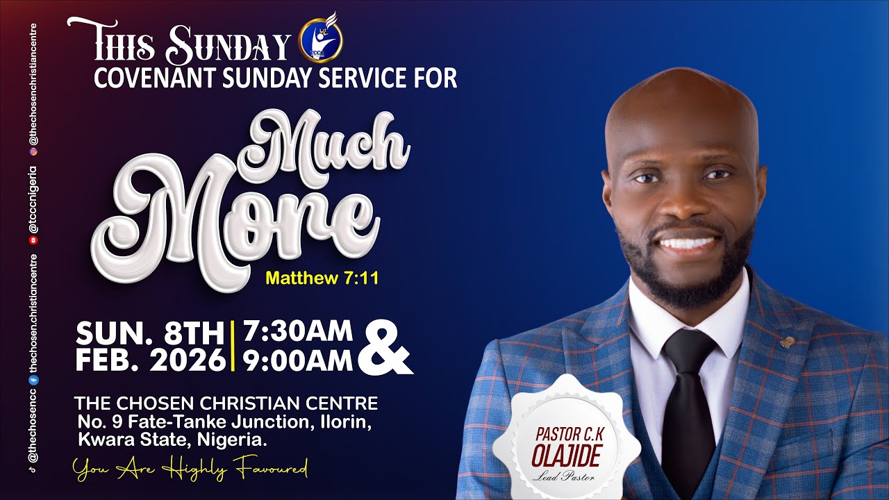 PROPHETIC INTERVENSION AND COMMUNION SERVICE || 11th FEB 2026 || PASTOR CK OLAJIDE