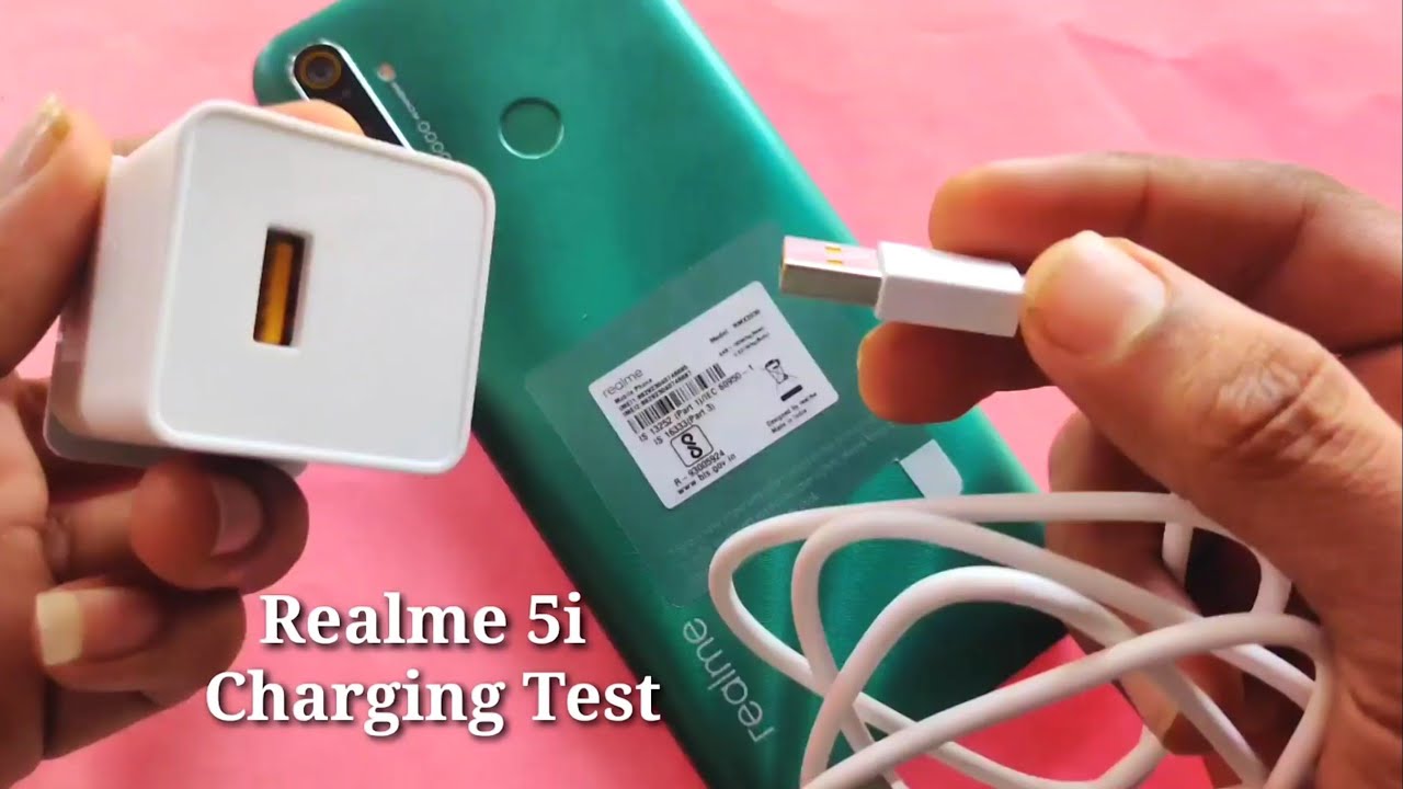 Realme 5i Charging Time Test 10W charger