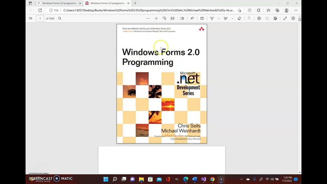Windows Form MDI Application explained
