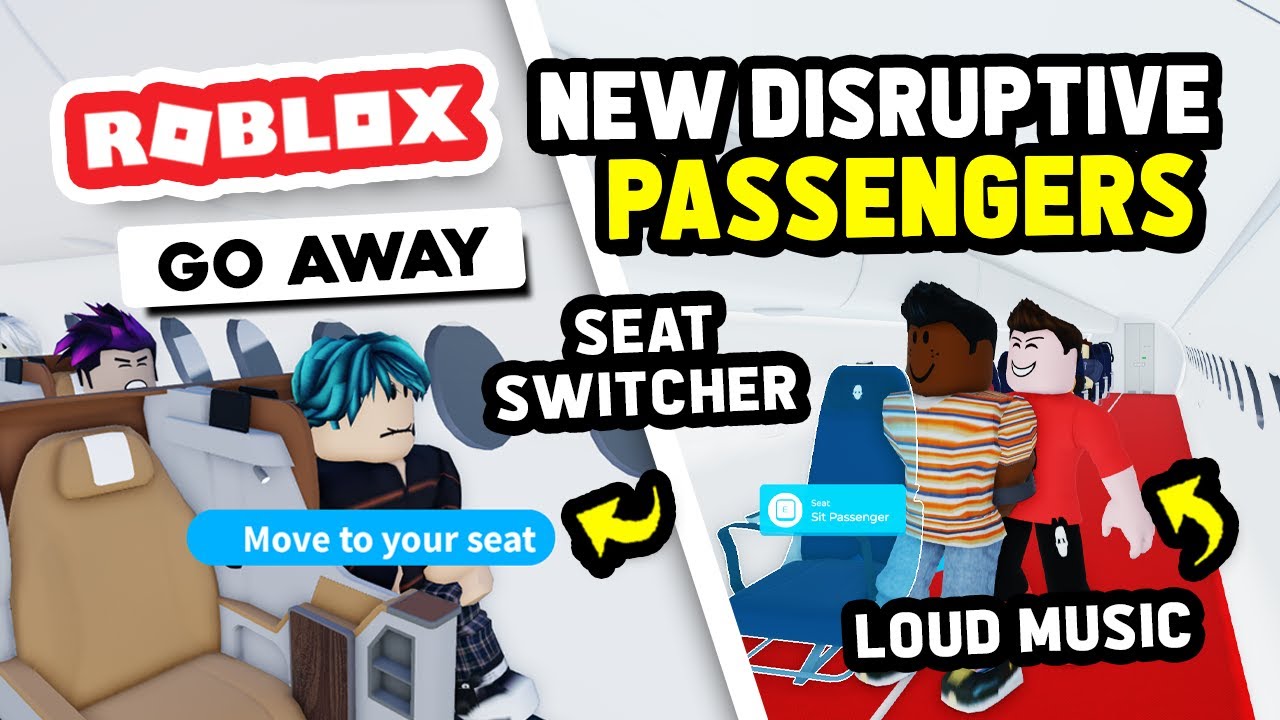 NEW DISRUPTIVE PASSENGERS UPDATE in Cabin Crew Simulator (Roblox)