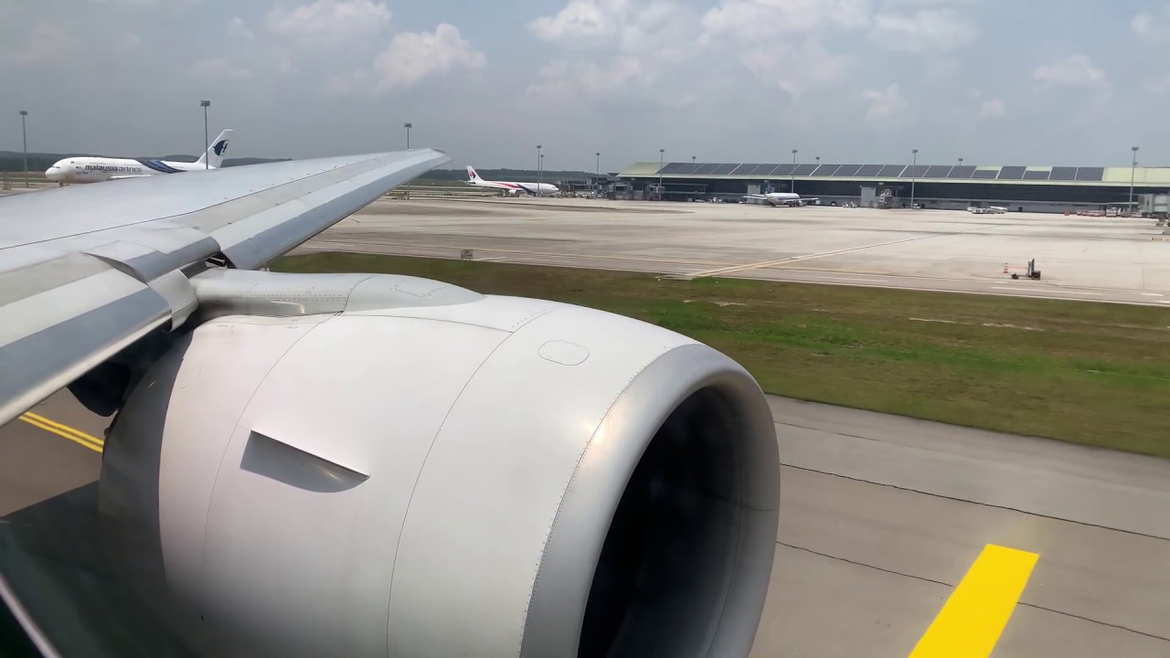 Thai Airways | Boeing 777-3D7(ER) | Take Off in Kuala Lumpur