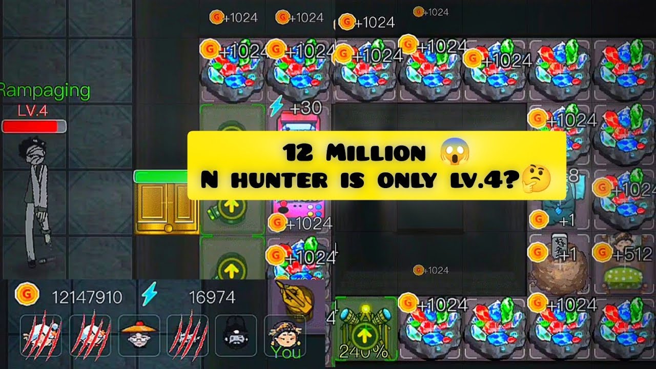 12 Million 😱Cashing hunter glitch 😝😝 || haunted dorm|| wait for the end 🤯