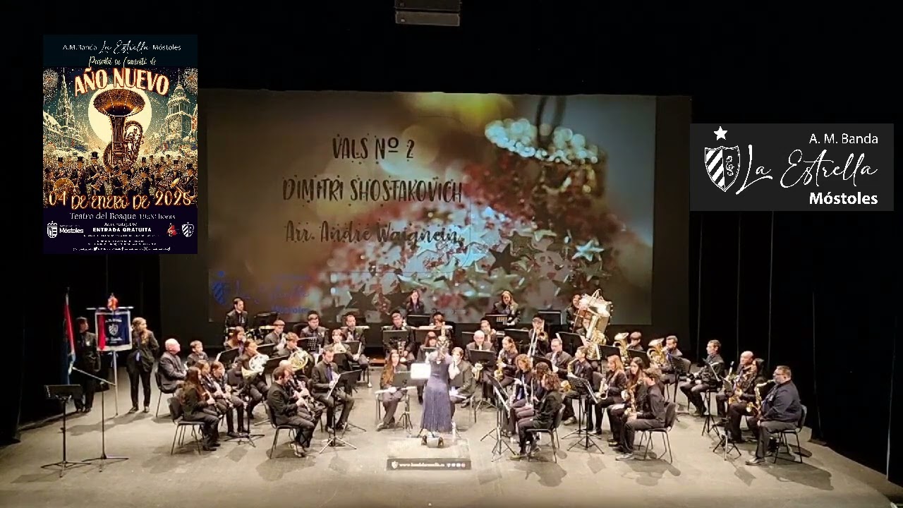 The second waltz from Jazz Suite n°2. Dimitri Shostakovitch. Arr.André Waignein. Banda La Estrella.