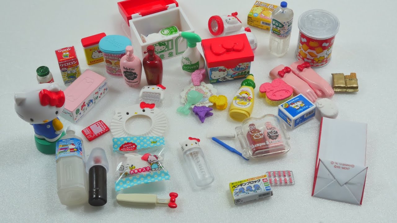 Re-ment Hello Kitty Drug Store Miniature / 리멘트 헬로키티 모두의 약국  / リーメント - みんなのドラッグストア