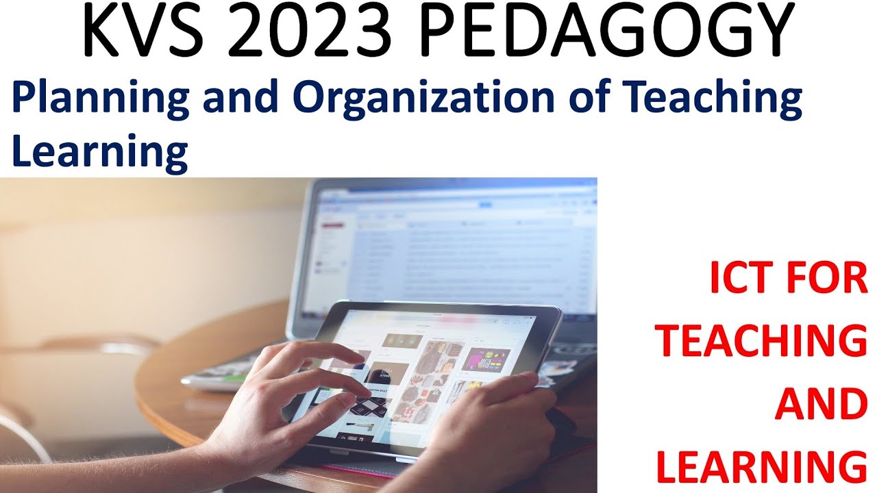 ICT for teaching and learning | b.ed notes | ICT for teaching and learning #kvs