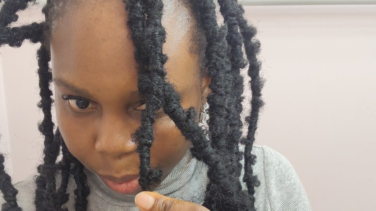 Tutorial on how to make butterfly locs