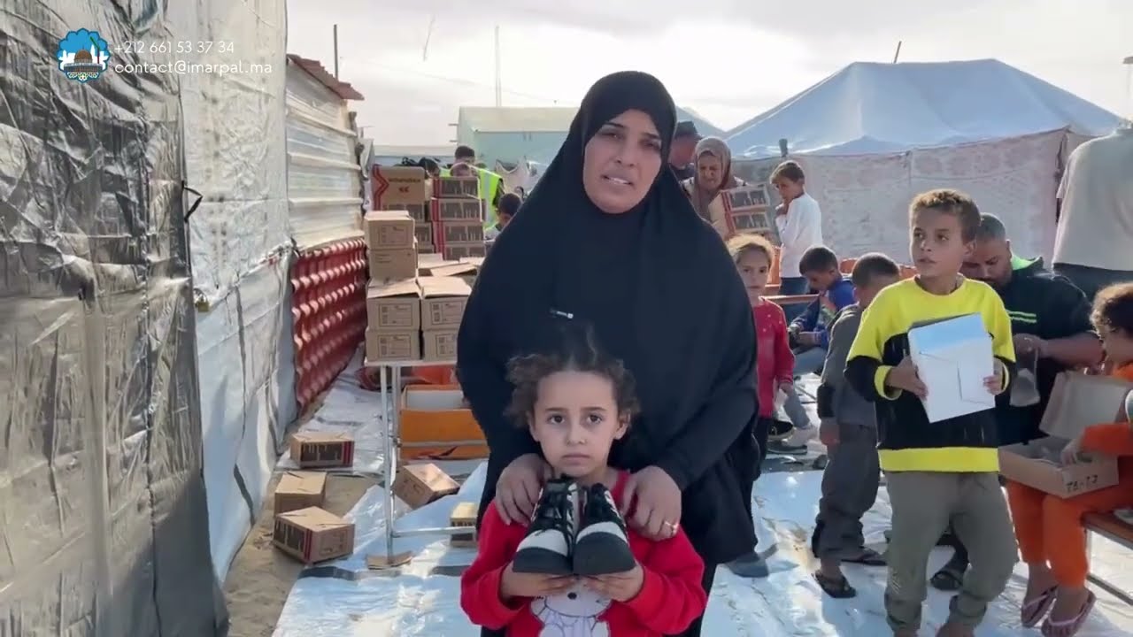 أحذية دافئة.. من قلوب محبة.. إلى أرواح صامدة، توفير الأحذية لأطفال غزة الأبية 🇵🇸🇲🇦