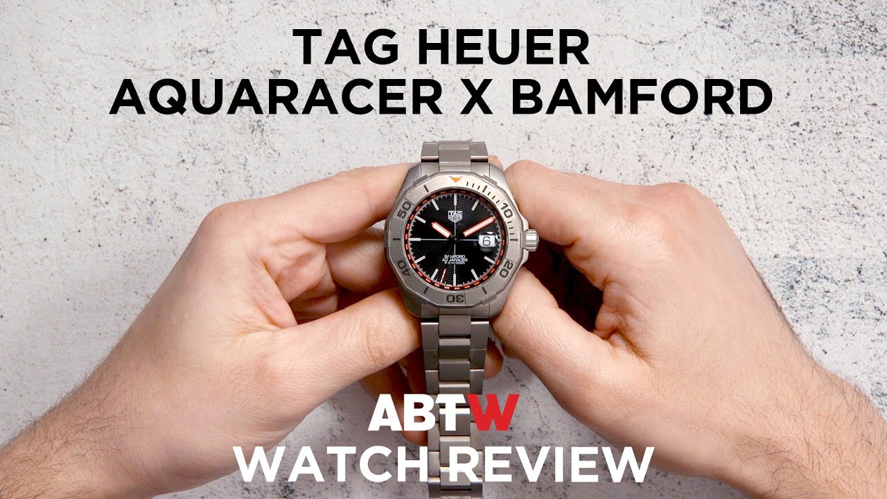 TAG Heuer Aquaracer x Bamford Watch Review | aBlogtoWatch