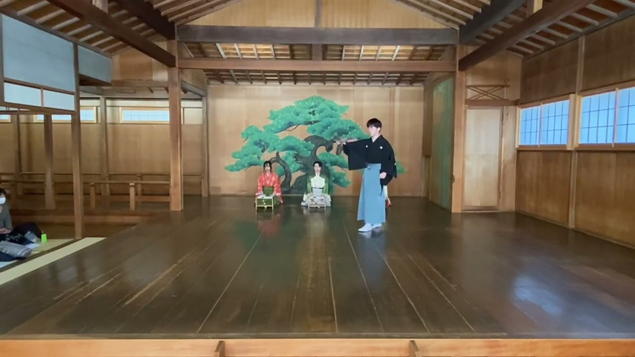 仕舞『経正キリ』　渡邉文人