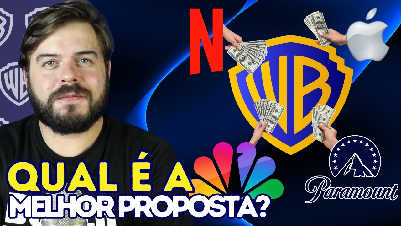 WARNER BROS DISCOVERY NA ETAPA FINAL! NOVO DONO A CAMINHO!
