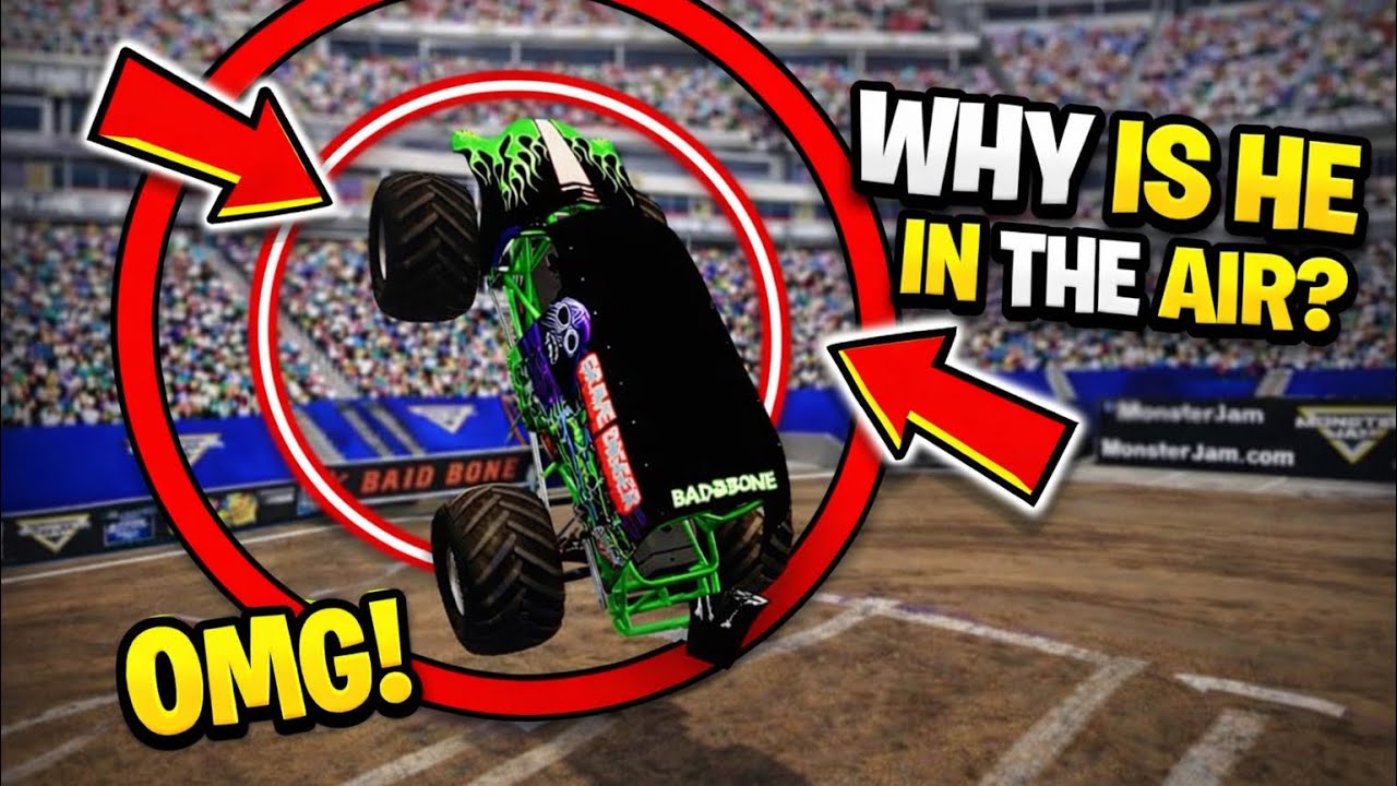 Crazy Grave Digger Freestyle! BeamNG.Drive #monsterjam #beamngdrive #gravedigger 