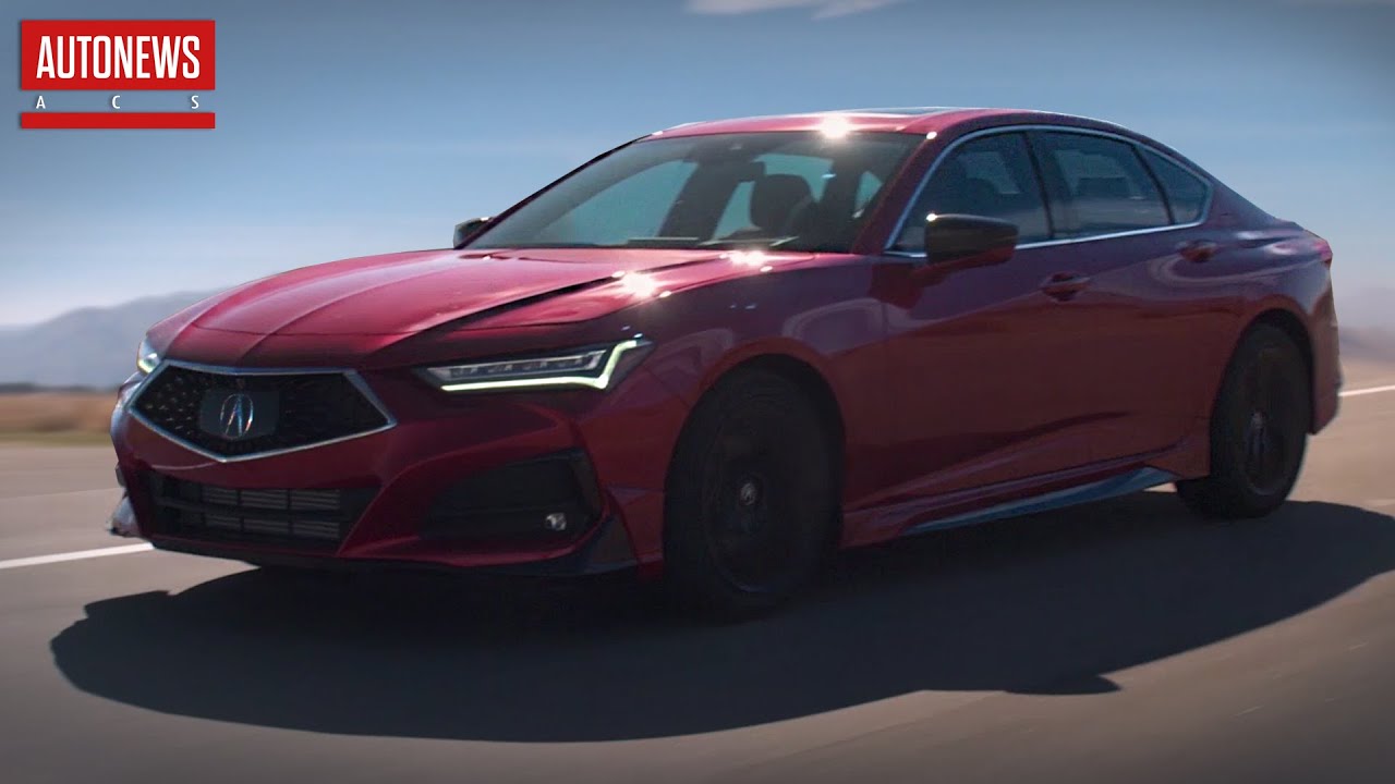 Новая Acura TLX (2021): самый быстрый седан марки! Все подробности