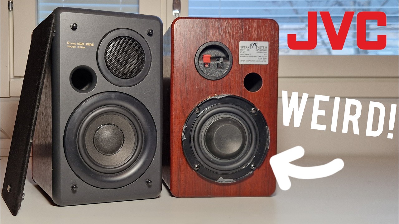Testing Very Strange JVC Speakers | JVC SP-UXD88H