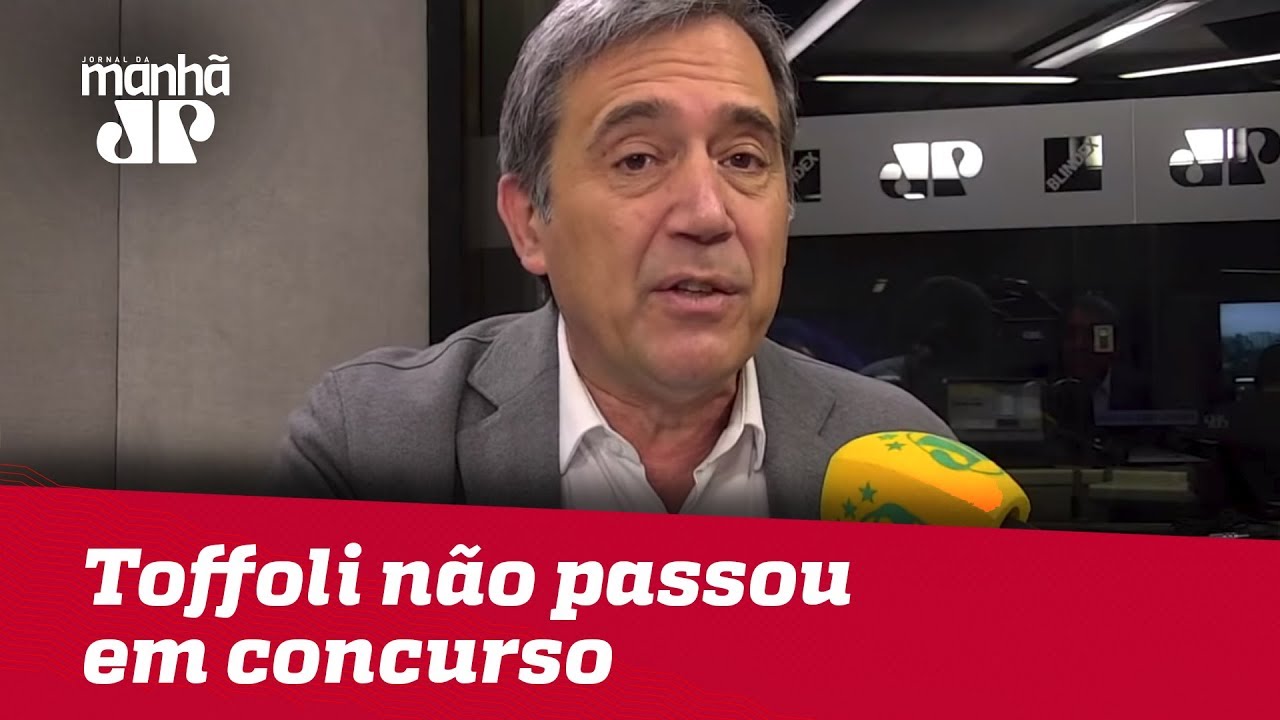 Toffoli não passou em concurso para a 1ª instância e foi para a última | Marco Antonio Villa