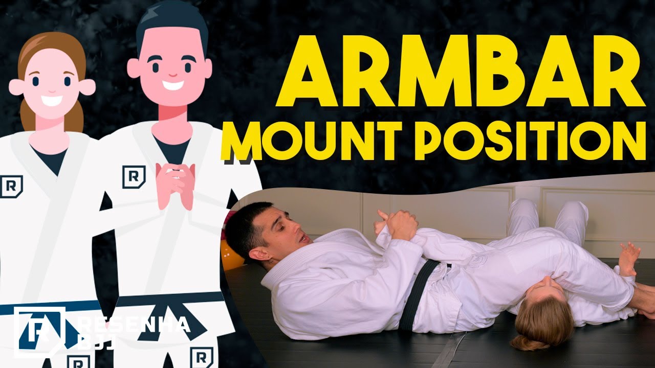 Easy Arm Bar From Mount For Kids!