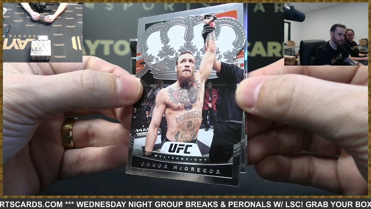 2021 Panini Chronicles UFC Hobby 6 Box Break #1