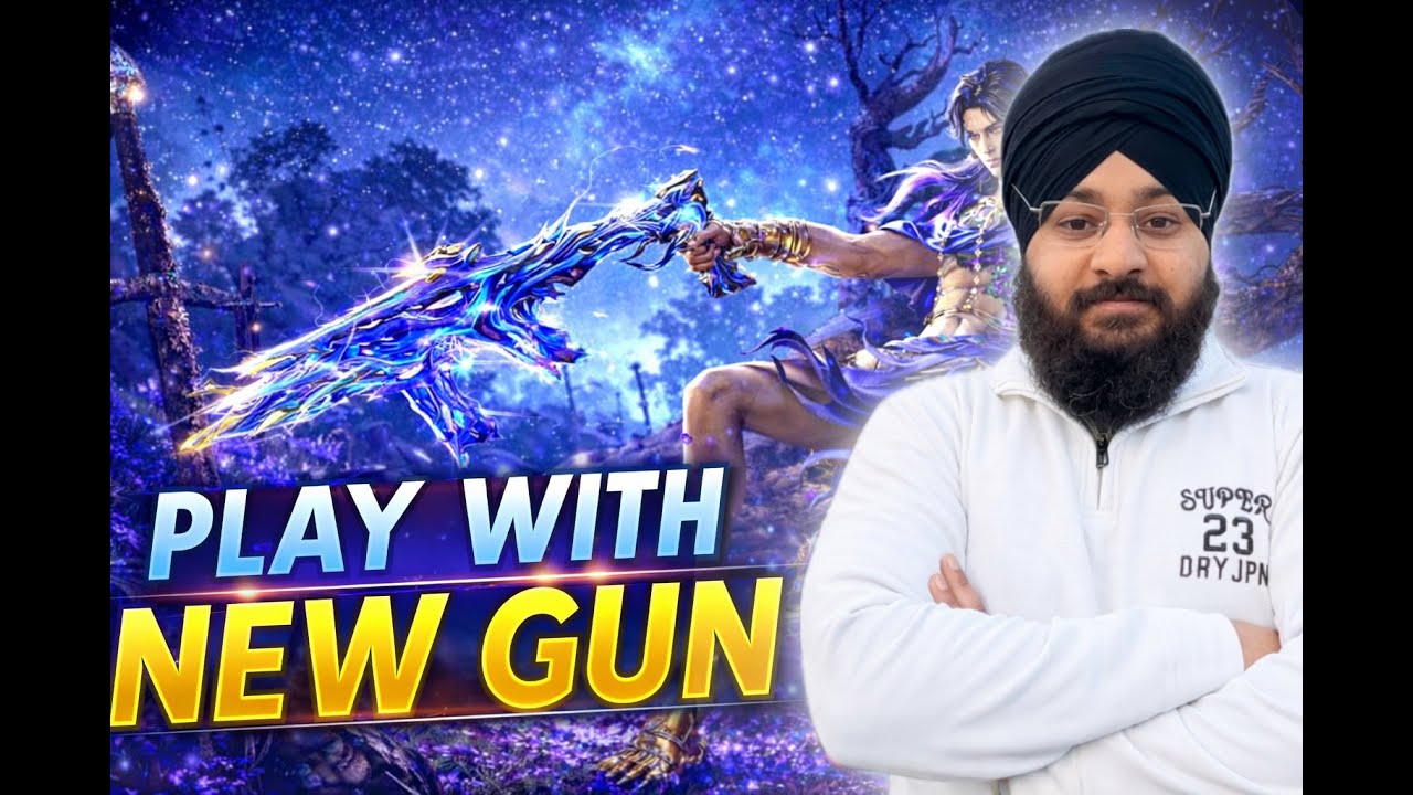 PLAY WITH NEW GUN-PUBG/BGMI LIVE #pubglive #pubgfunnymoments #pownin #bgmi