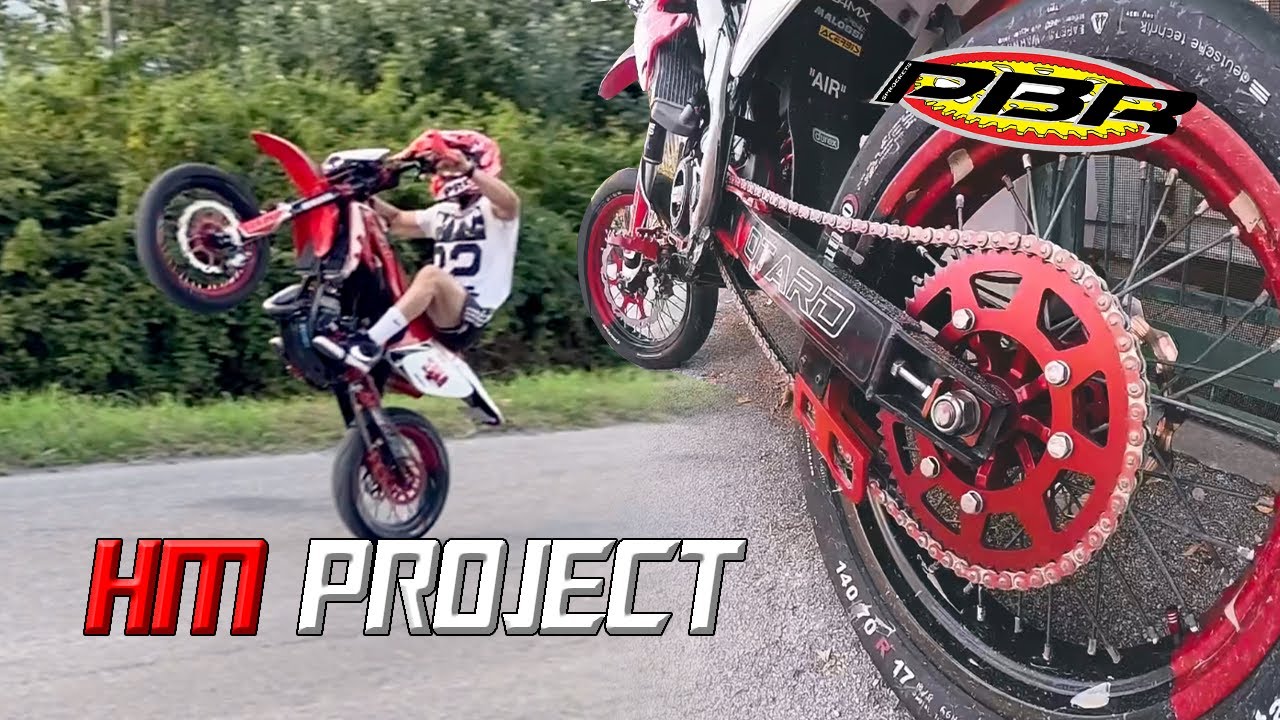 HM TPR86 PROJECT #14 - TRASMISSIONE PBR + TEST WHEELIE #tpr86 #sound