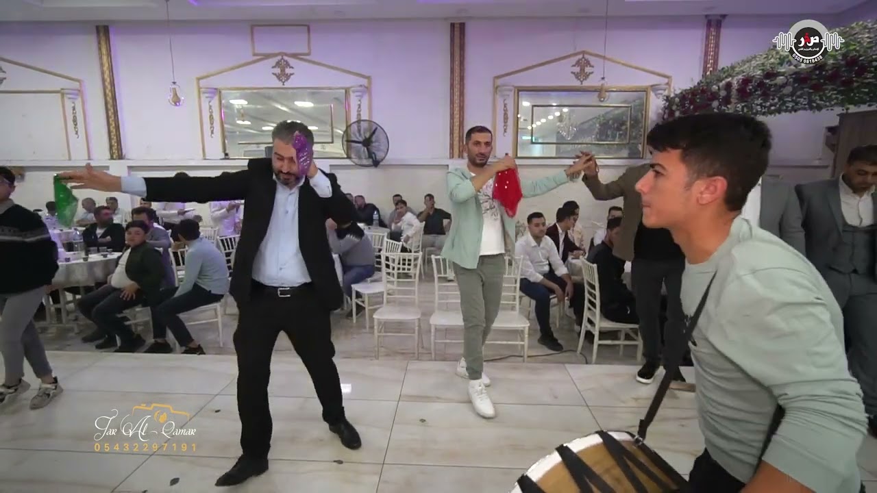 افراح عشيرة الدمالخة العريس احمد حسين الشحود الفنان حسين ابو رسول PART 2