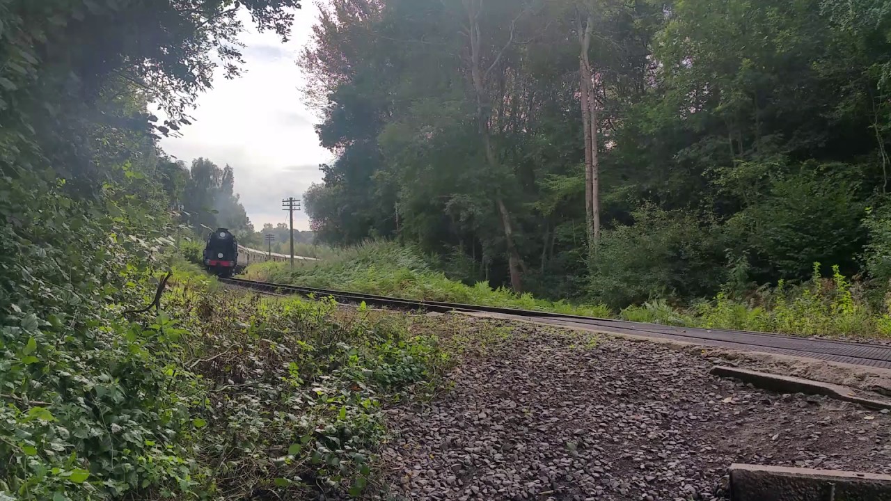 34053 Sir Keith Park out of Highley station