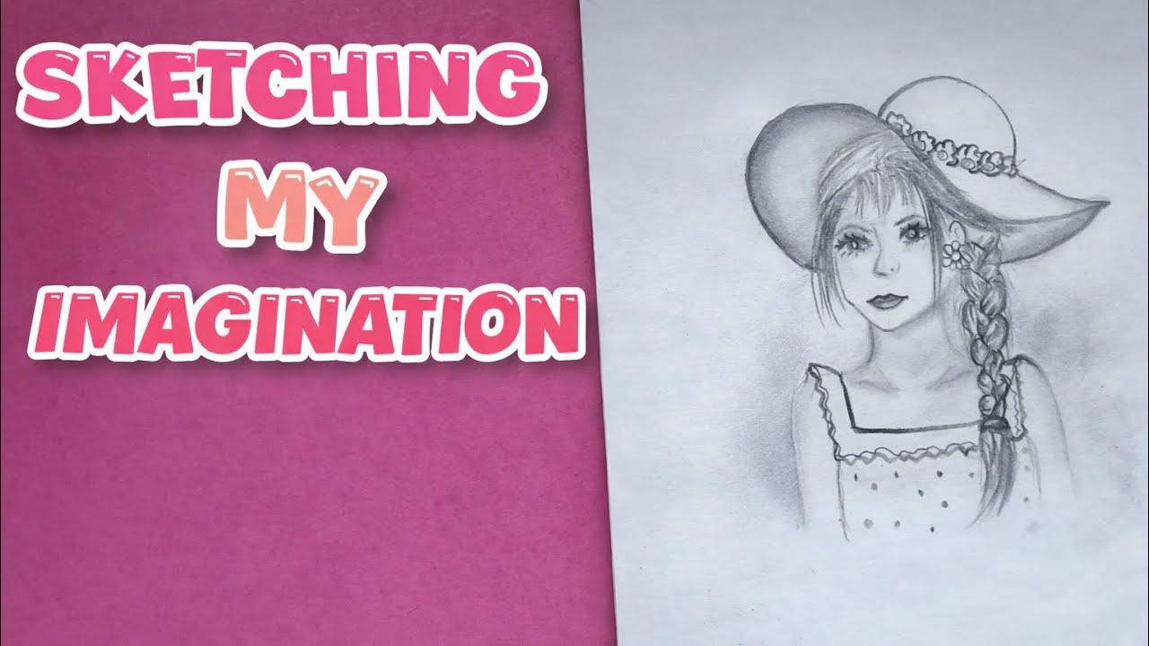 Turning Imagination🩵into Art☺️ | Pencil Sketch | step by step|