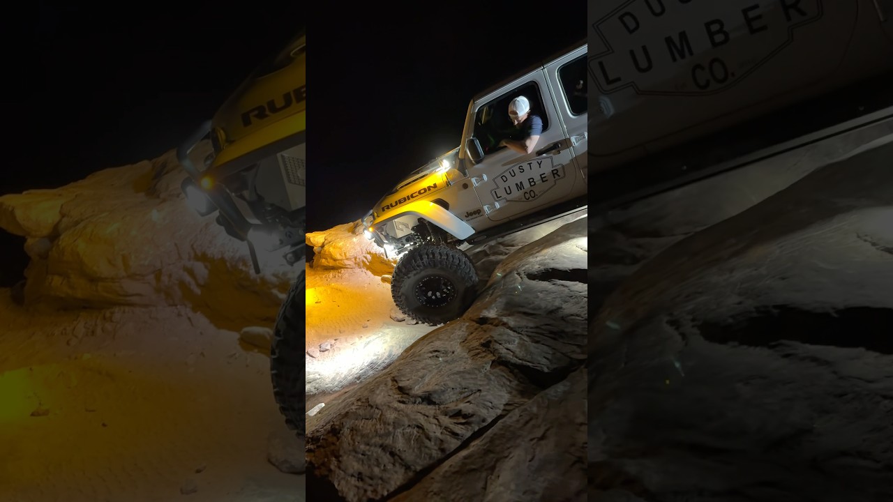 First time really testing out the @nacho_offroadlighting for night wheeling! @northridgenation