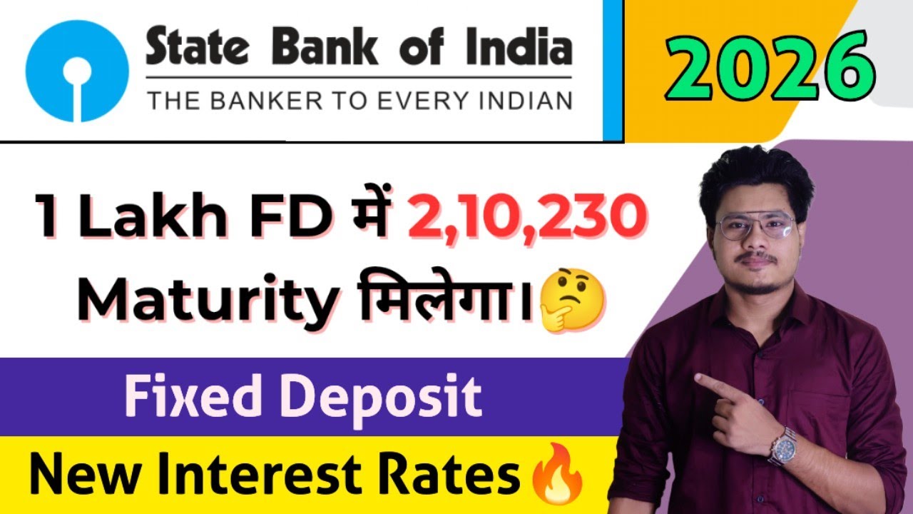 SBI Fixed Deposit Interest Rates 2026 | Features & Benefits, Required Documents | Complete Details