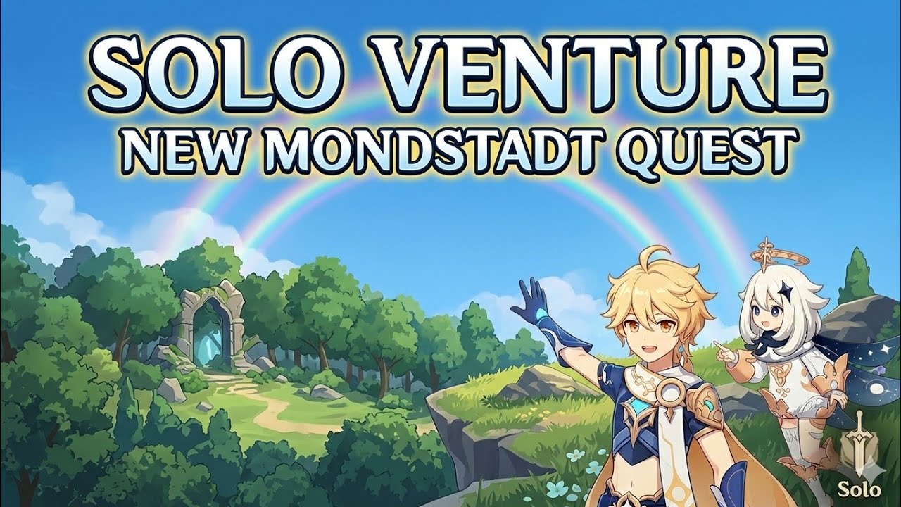 GENSHIN IMPACT, Mondstadt World Quests: Solo Venture