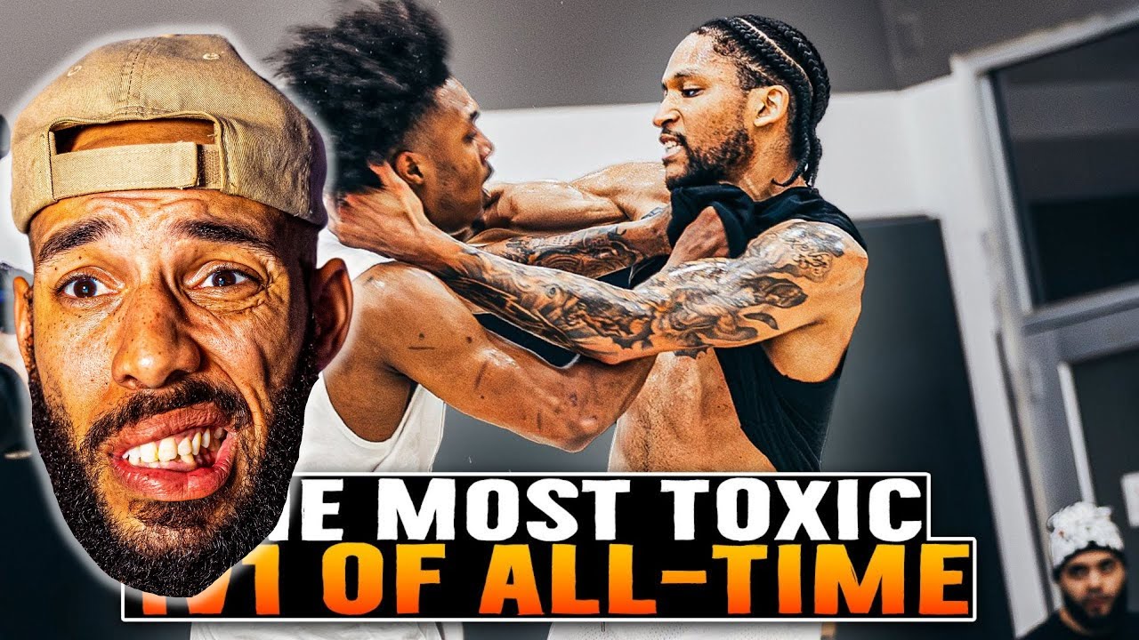 Never saw an ACUTAL fight break out until this 1 v 1! Kam vs Mike Harden - Midrange Breakdown