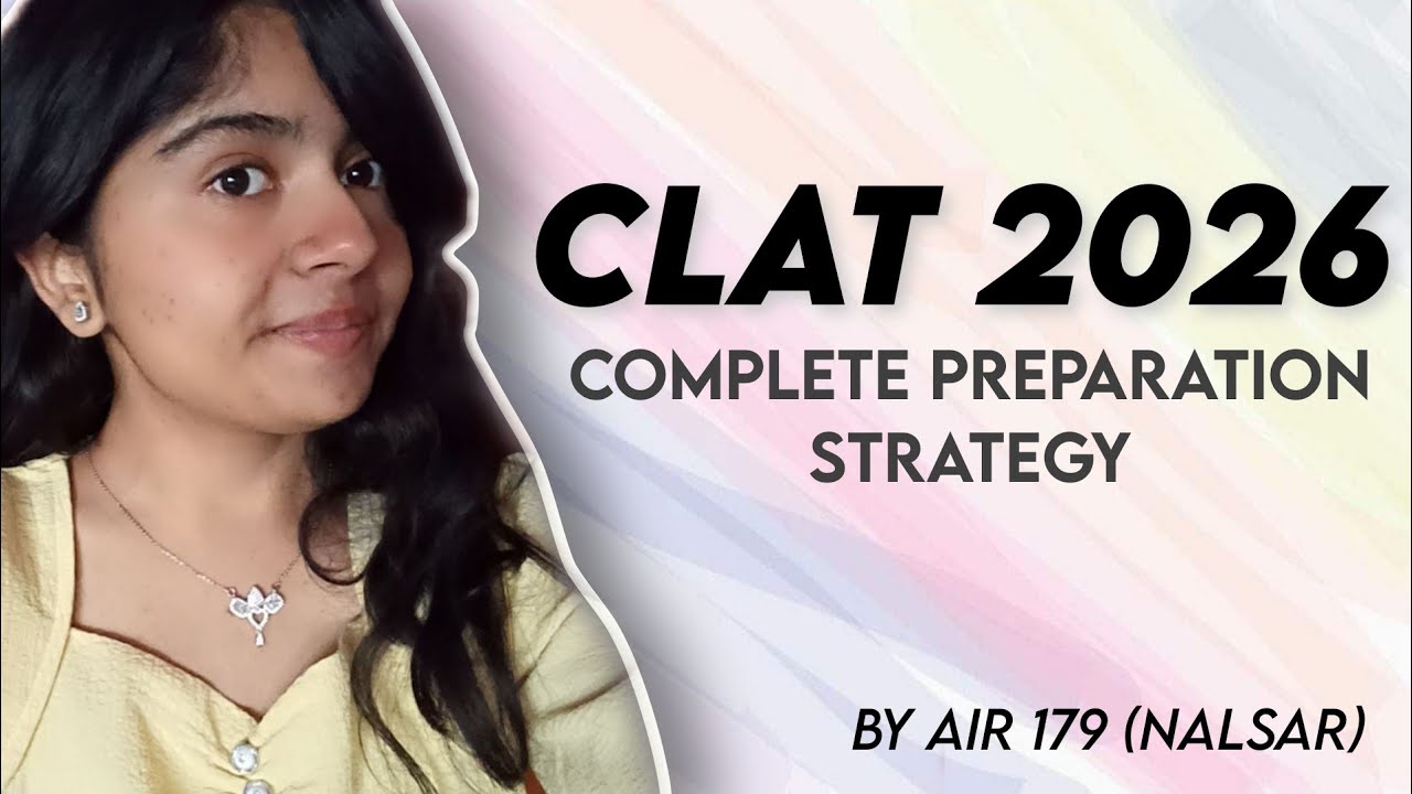 How to start preparing for CLAT 2026 | By AIR 179