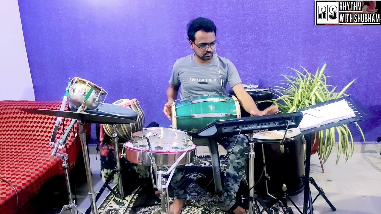 HOTO PE AISE BAAT DABA KE CHALI AAI |  RHYTHM WITH SHUBHAM | INSTRUMENTAL COVERED