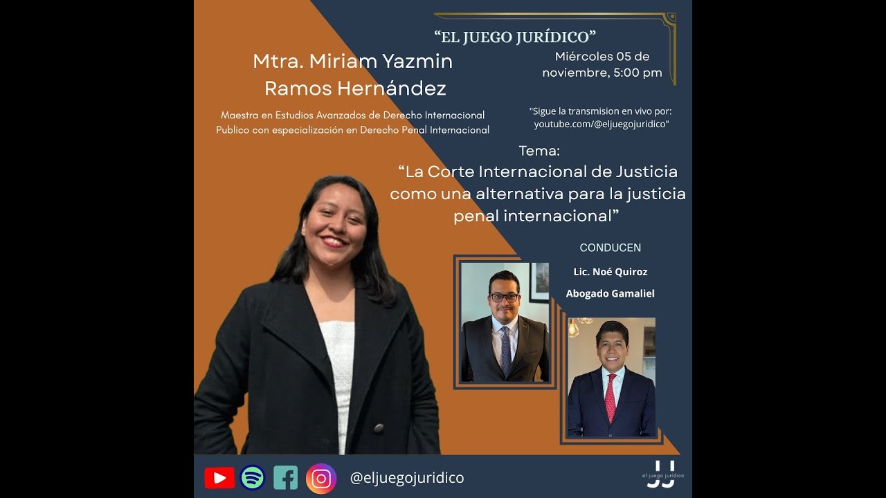 EL JUEGO JURÍDICO 🎙️ Ep. 26: La Corte Internacional de Justicia y la justicia penal internacional